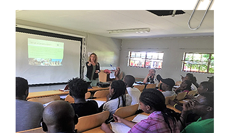 Guest lecture by IRDNC Staff at the UNAM School of Wildlife Management & Ecotourism