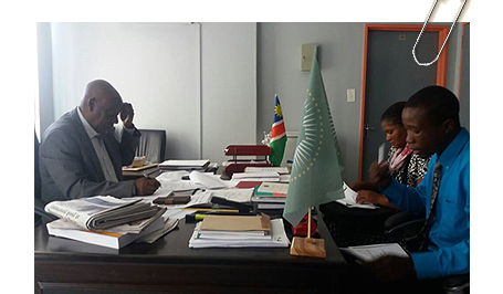 Kwando and Mayuni Conservancies meeting with the Councillor of Kongola
