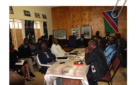 Governance training session in Botswana